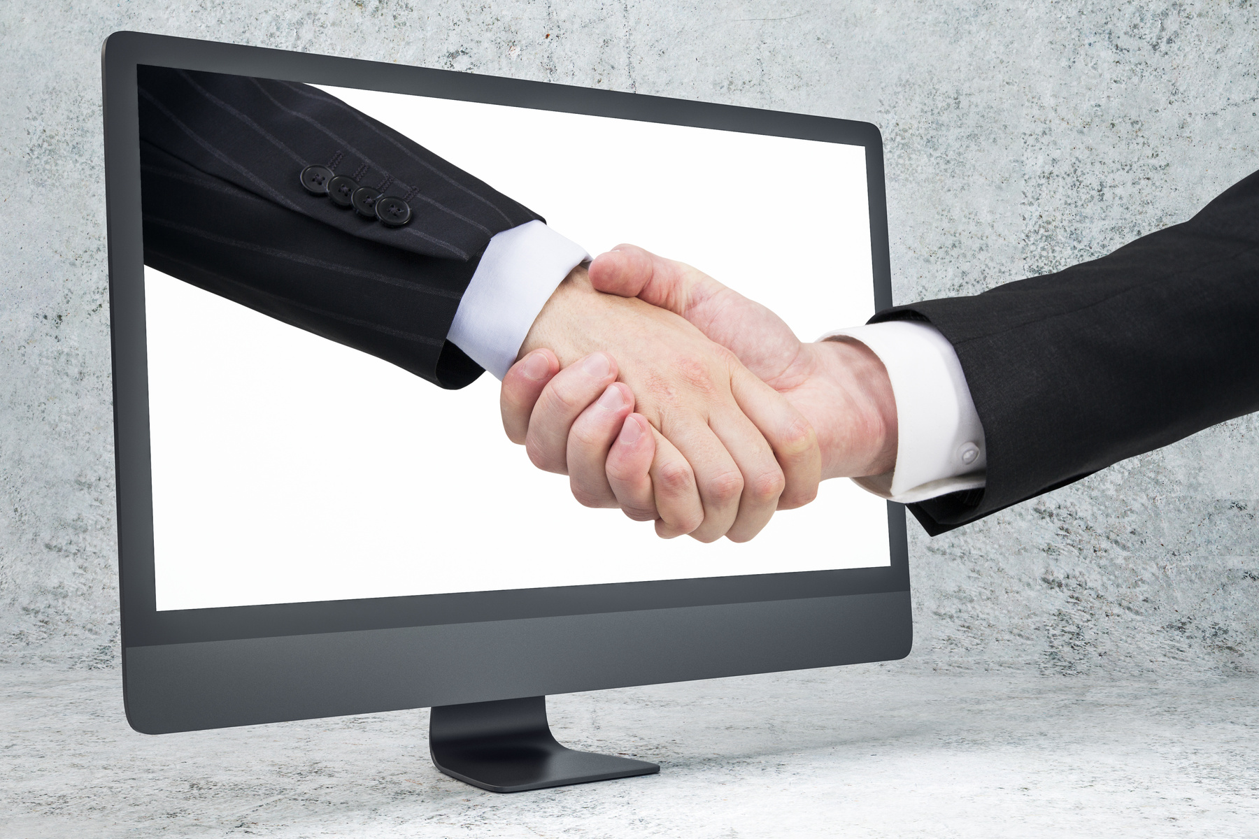 Virtual handshake